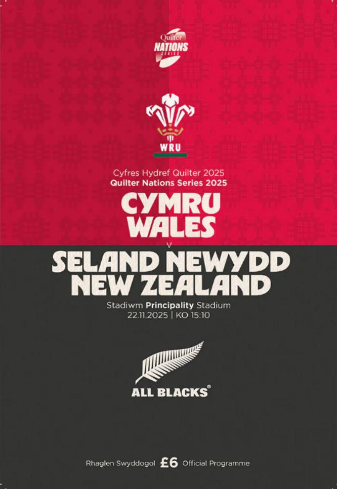 RUGBY - 2025 WALES v NEW ZEALAND (NATIONS SERIES)